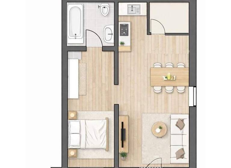 Studio zur Miete 700 € 1 Zimmer 47 m² EG Imst 6460