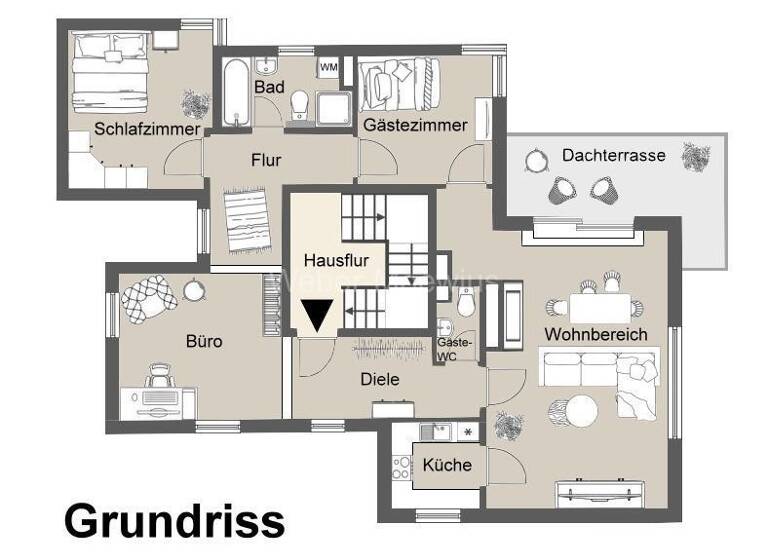Penthouse zum Kauf 749.000 € 4 Zimmer 122,2 m²<br/>Wohnfläche 3.<br/>Geschoss Ramersdorf Bonn / Ramersdorf 53227