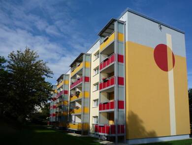 Wohnung zur Miete 343 € 3 Zimmer 60,2 m² 4. Geschoss frei ab 01.08.2025 Pskower Straße 16 Bieblach 1 Gera 07546