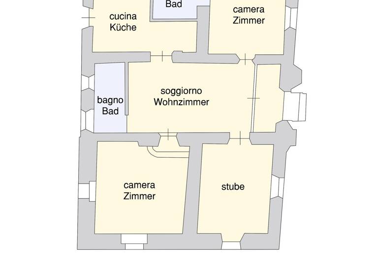 Wohnung zum Kauf 5 Zimmer 123 m² EG Herzog Tassilo Strasse 7 Innichen 39038