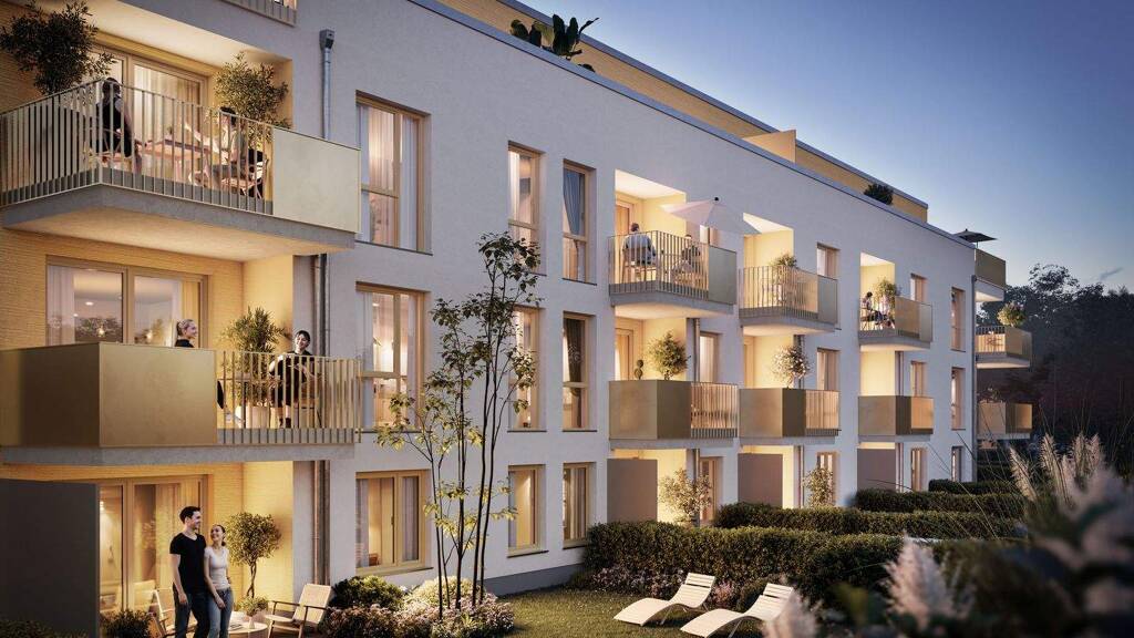 Wohnung zum Kauf - Erstbezug 2,5 Zimmer 51,5 m² 2. Geschoss frei ab sofort Ditzingen 71254