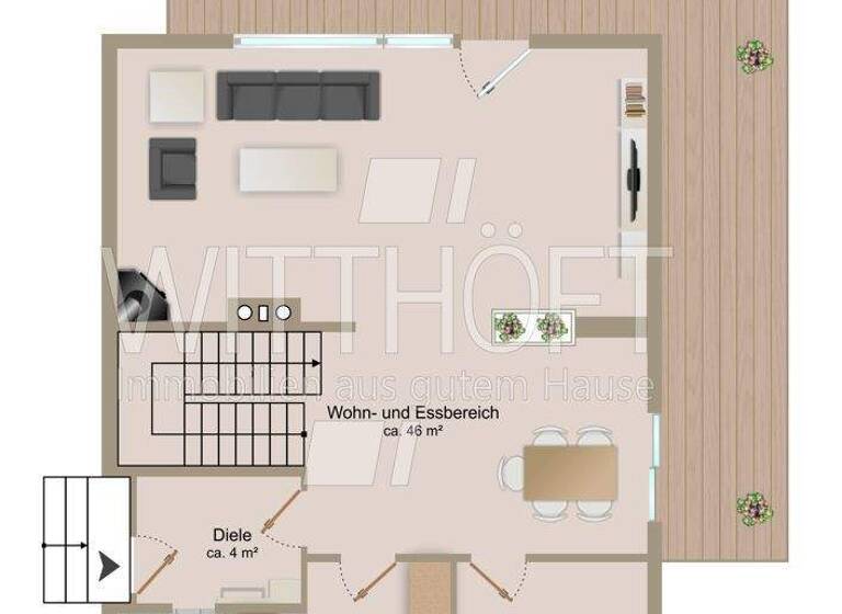 Einfamilienhaus zum Kauf 625.000 € 5 Zimmer 122,6 m² 486,5 m² Grundstück Poppenbüttel Hamburg-Poppenbüttel 22399