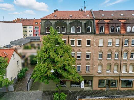 Haus zum Kauf provisionsfrei 2.500.000 € 30 Zimmer 744,5 m² 440 m² Grundstück St Johannis Nürnberg 90419