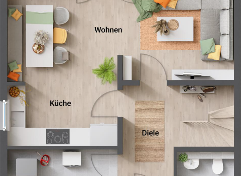 Haus zum Kauf provisionsfrei 377.470 € 3,5 Zimmer 106 m²<br/>Wohnfläche 596 m²<br/>Grundstück Osburg 54317