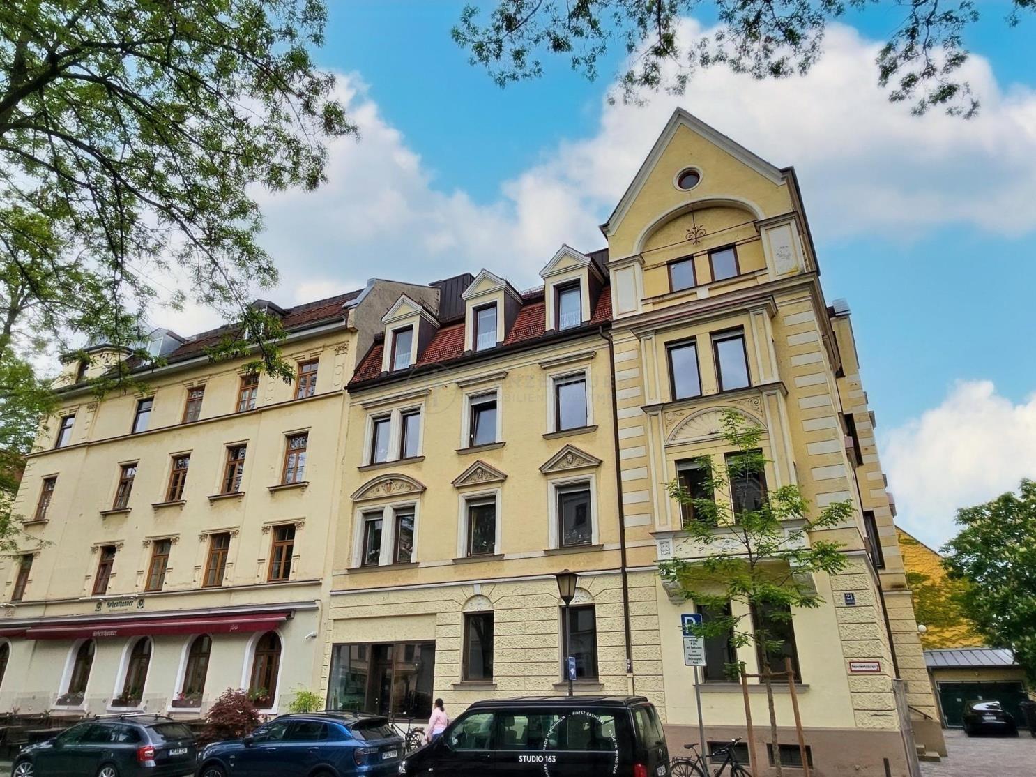 Rohdachboden zum Kauf 990.000 € 3 Zimmer 181,2 m²<br/>Wohnfläche Dom Pedro München 80634