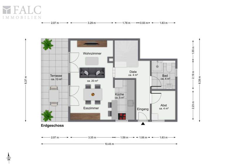 Doppelhaushälfte zum Kauf 599.000 € 4 Zimmer 165 m² 367 m² Grundstück Dorfstraße 41 Breege 18556