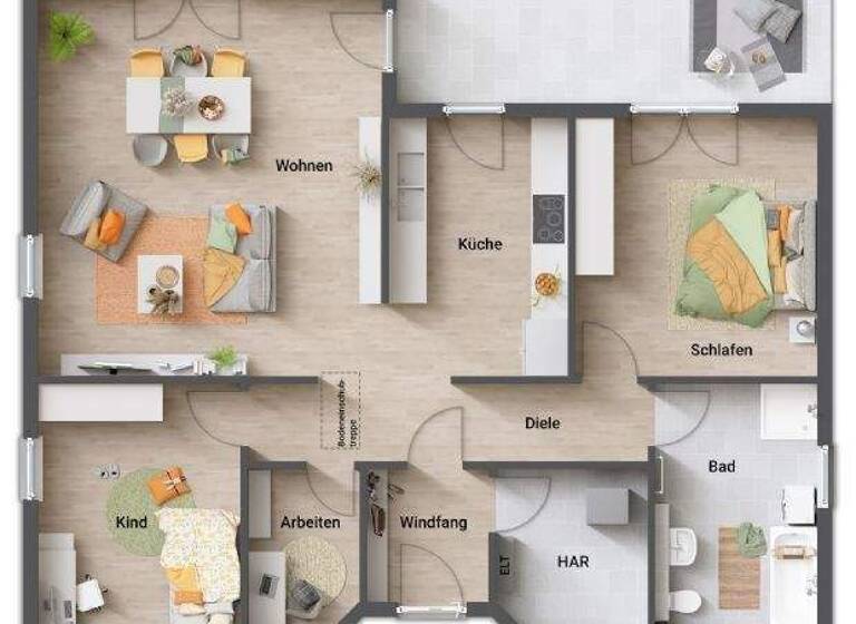 Bungalow zum Kauf provisionsfrei 235.150 € 4 Zimmer 107,7 m² 600 m² Grundstück Kaltenhof Dassow 23942