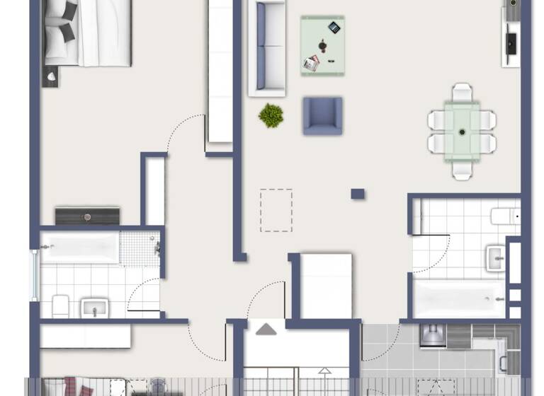 Wohnung zum Kauf 249.000 € 2,5 Zimmer 107 m² Dümpten Mülheim 45475