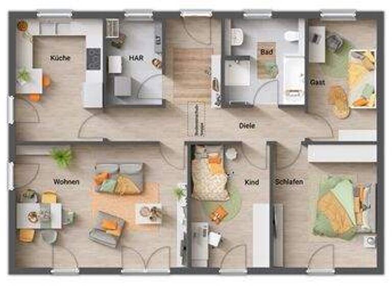 Mehrfamilienhaus zum Kauf - Erstbezug provisionsfrei 233.080 € 4 Zimmer 110 m² 654 m² Grundstück Barchfeld 36456