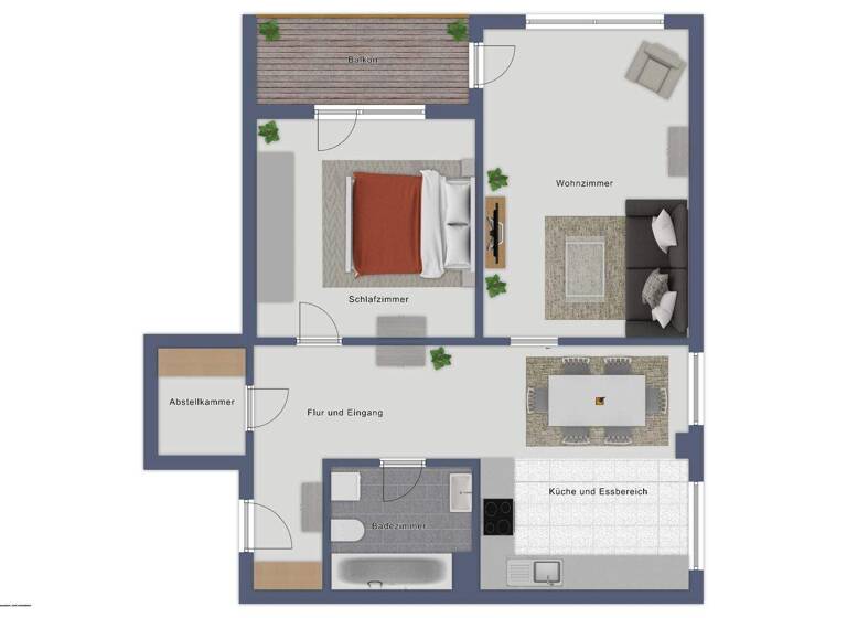 Wohnung zum Kauf 369.000 € 2,5 Zimmer 81,1 m² 2. Geschoss frei ab 01.03.2026 Ettlingen 76275