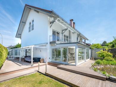 Doppelhaushälfte zum Kauf 890.000 € 7 Zimmer 178 m² 330 m² Grundstück Inning Inning 82266