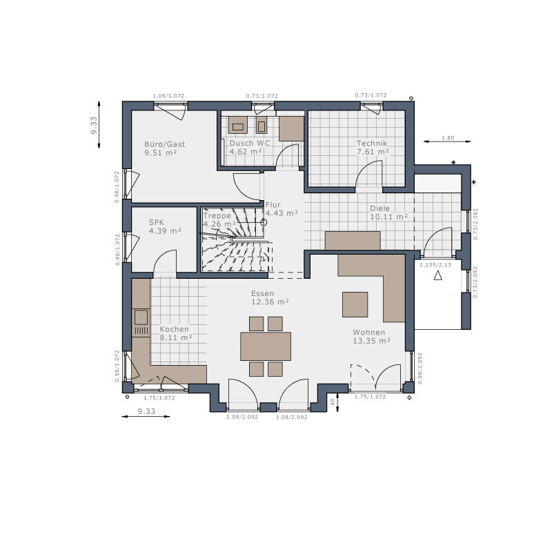 Einfamilienhaus zum Kauf provisionsfrei 514.000 € 5 Zimmer 145 m²<br/>Wohnfläche 610 m²<br/>Grundstück Neunkirchen Weiden in der Oberpfalz 92637