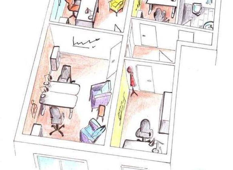 Wohnung zur Miete 10 € 57,5 m² 1. Geschoss E.-Thälmann-Str. 84 Senftenberg 01968