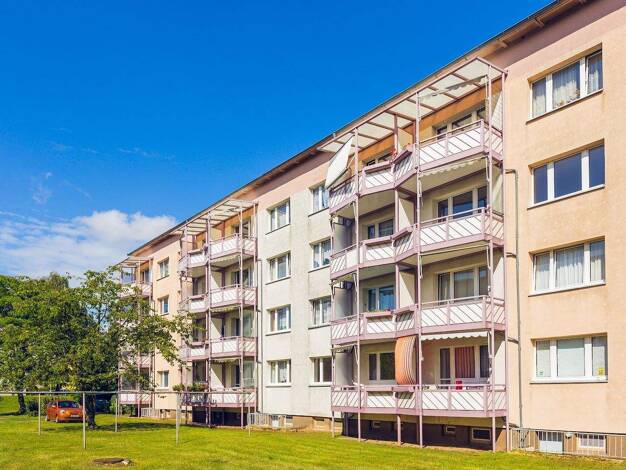 Wohnung zur Miete 380 € 2 Zimmer 55,6 m² 1. Geschoss Theodor-Körner-Straße 6 Boizenburg Boizenburg/Elbe 19258