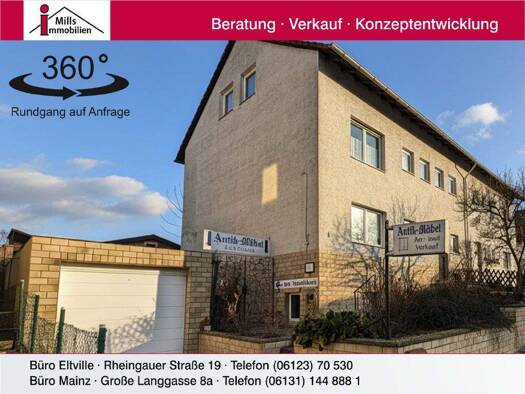 Doppelhaushälfte zum Kauf 498.000 € 6,5 Zimmer 175 m² 456 m² Grundstück Stadecken-Elsheim 55271