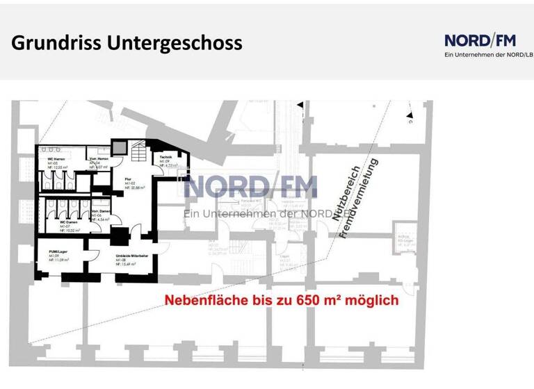Restaurant zur Miete provisionsfrei 335 m² Gastrofläche Aegidientorplatz 4 Mitte Hannover 30159
