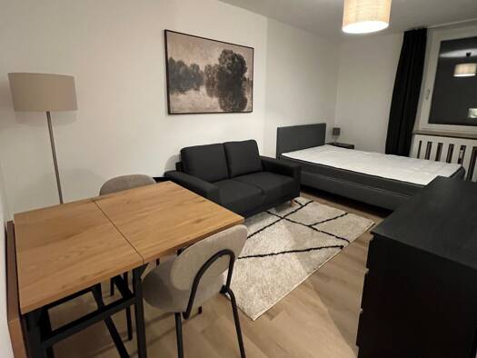 Wohnung zur Miete 660 € 1 Zimmer 27 m² Geschoss 3/8 frei ab sofort Rennesstraße 41 Sieglitzhof Erlangen 91054