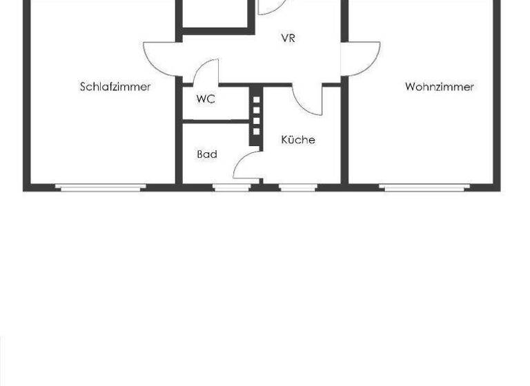 Wohnung zur Miete 274 € 2 Zimmer 62,6 m² 1. Geschoss Stadtgraben 7a Krems an der Donau 3500