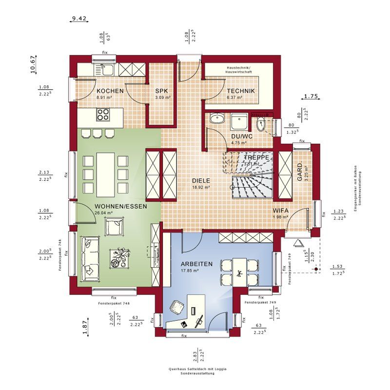 Haus zum Kauf 478.672 € 5 Zimmer 158 m²<br/>Wohnfläche 530 m²<br/>Grundstück Nienborg Heek-Nienborg 48619