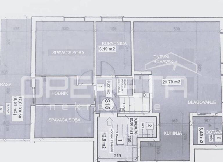Wohnung zum Kauf 330.000 € 3 Zimmer 88 m² 4. Geschoss Gajnice