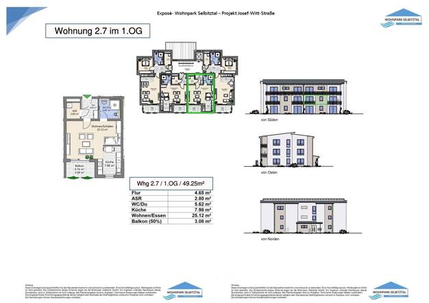 Wohnung zum Kauf 184.687 € 1 Zimmer 49,3 m² frei ab sofort Selbitz Selbitz 95152