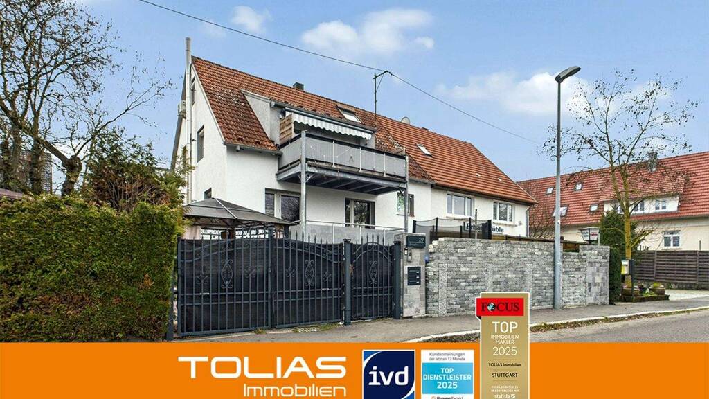 Doppelhaushälfte zum Kauf 699.000 € 6 Zimmer 124,3 m² 299 m² Grundstück Magstadt 71106