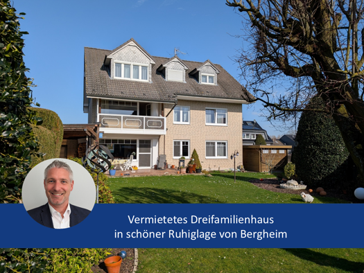 Mehrfamilienhaus zum Kauf als Kapitalanlage geeignet 595.000 € 9 Zimmer 296 m² 777 m² Grundstück Thorr Bergheim 50127
