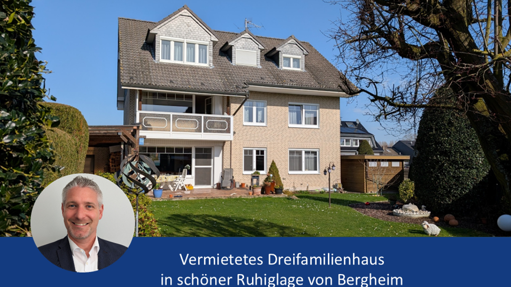 Mehrfamilienhaus zum Kauf als Kapitalanlage geeignet 595.000 € 9 Zimmer 296 m² 777 m² Grundstück Thorr Bergheim 50127