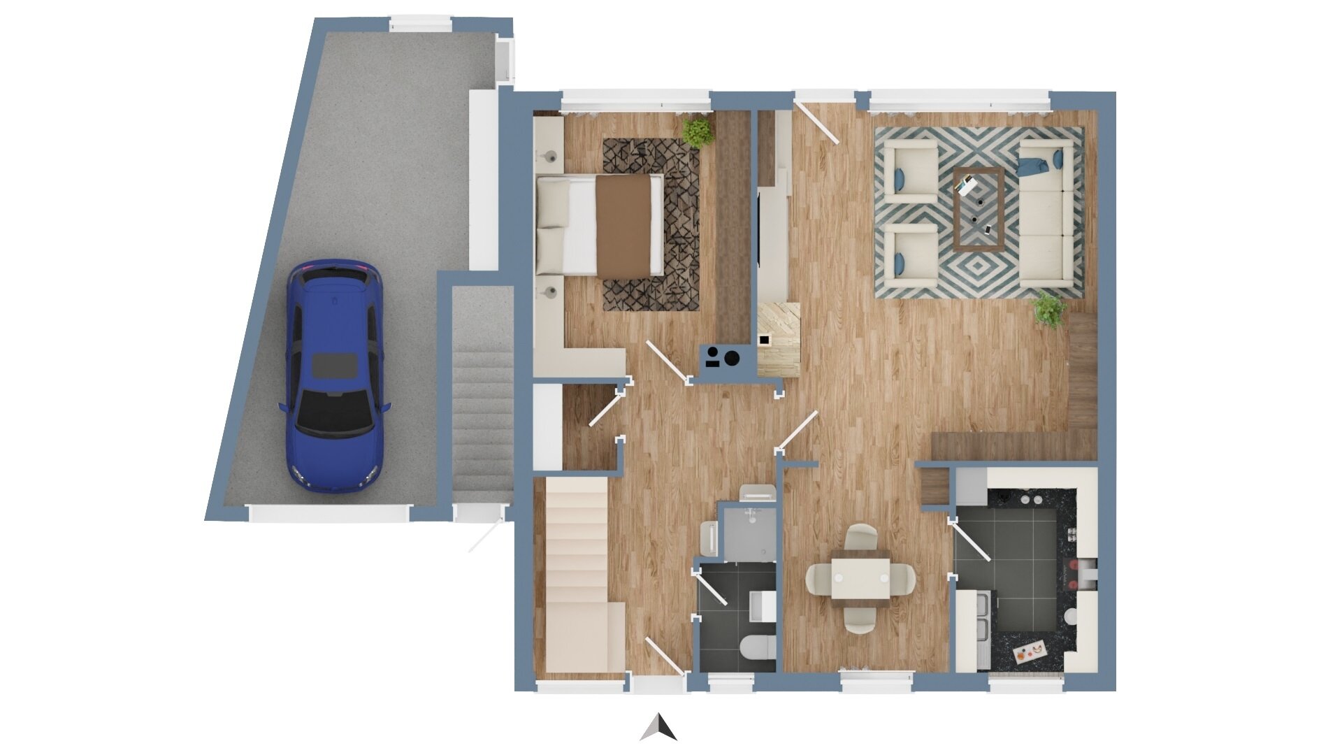 Einfamilienhaus zum Kauf 319.000 € 3,5 Zimmer 107,8 m²<br/>Wohnfläche 282 m²<br/>Grundstück Neuhofen 67141