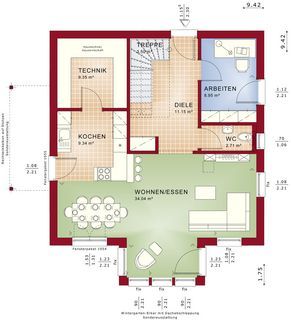 Haus zum Kauf 611.688 € 6 Zimmer 158 m²<br/>Wohnfläche 599 m²<br/>Grundstück Weseke Borken 46325