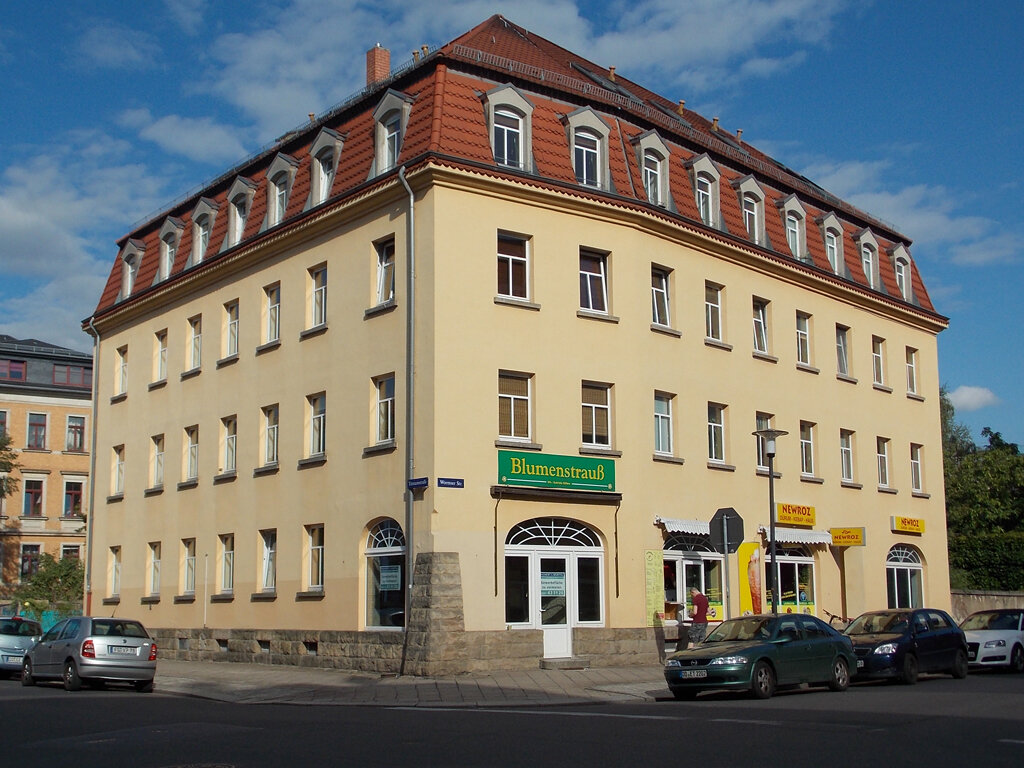 Wohnung zur Miete 450 € 2 Zimmer 57,1 m²<br/>Wohnfläche 1.<br/>Geschoss ab sofort<br/>Verfügbarkeit Tittmannstraße 29b Striesen-West (Alemannenstr.) Dresden 01309