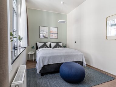 Wohnung zur Miete Wohnen auf Zeit 2.360 € 1 Zimmer 37 m² frei ab 02.10.2024 Ritterstraße Zentrum Leipzig 04109