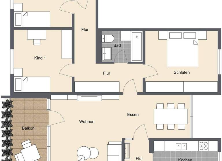 Wohnung zum Kauf 269.000 € 4,5 Zimmer 95,6 m² 5. Geschoss Wiblingen Ulm/Wiblingen 89079