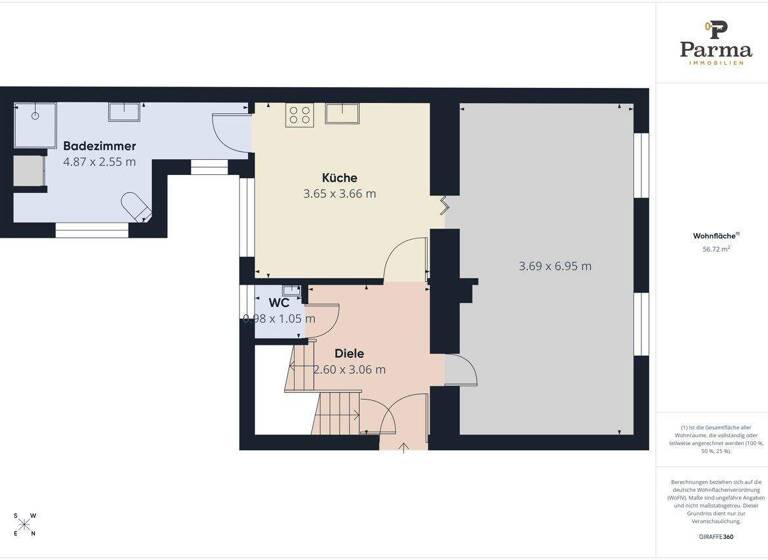 Doppelhaushälfte zum Kauf 287.000 € 6 Zimmer 142 m² 753 m² Grundstück Derichsweiler Düren / Derichsweiler 52355