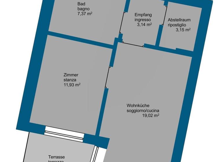 Wohnung zum Kauf - Erstbezug 283.000 € 2 Zimmer 68 m² frei ab sofort Tramin
