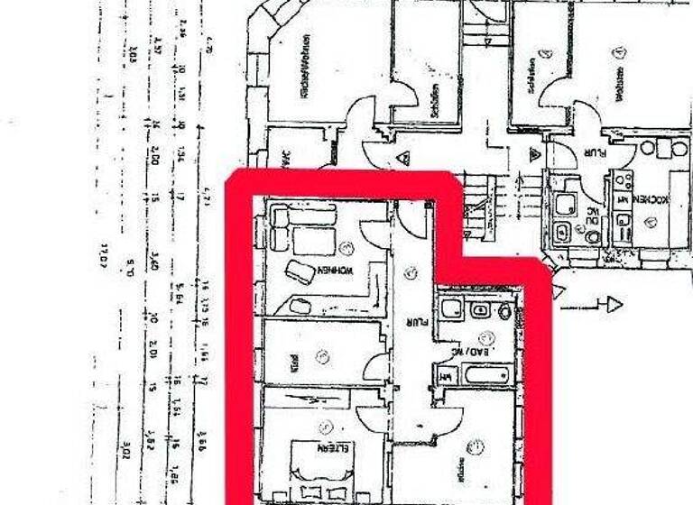Wohnung zur Miete 475 € 3 Zimmer 66,4 m² Ossietzkystraße 18 Meißen 01662