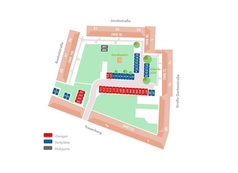 Außenstellplatz zur Miete 35 € Bauhofstraße 39 Neustadt Brandenburg 14776