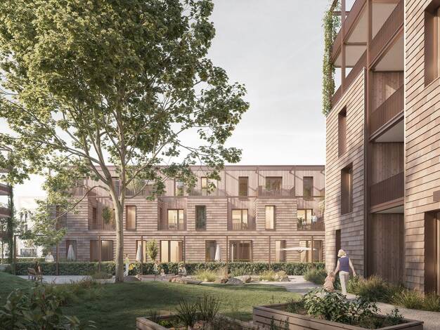 Wohnung zum Kauf - Neubau provisionsfrei 508.800 € 3 Zimmer 80,8 m² EG Ludwigsfeld Neu-Ulm 89231