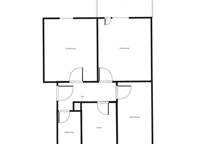 Wohnung zur Miete 661 € 3 Zimmer 67,5 m² 2. Geschoss frei ab 23.04.2026 Kruppstr. 38 Braunschweig 38126