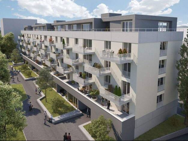 Wohnung zur Miete - Erstbezug 1.020 € 2 Zimmer 60,7 m² EG frei ab 01.04.2026 Hauptstr.4 Singen Singen (Hohentwiel) 78224