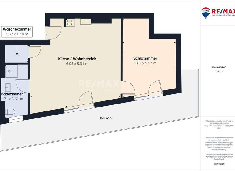 Penthouse zur Miete 1.290 € 2 Zimmer 72 m² frei ab sofort Stadtmitte Esslingen 73728