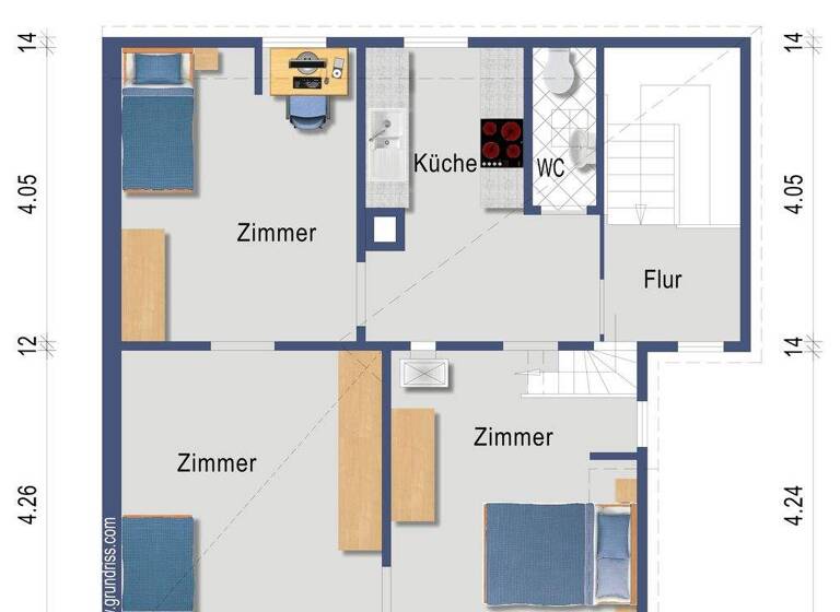 Doppelhaushälfte zum Kauf 280.000 € 5 Zimmer 108 m² 291 m² Grundstück Salach 73084