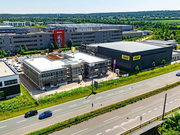 Halle/Industriefläche zur Miete - Erstbezug provisionsfrei 7.650 € 528 m² Lagerfläche Fürth 90766