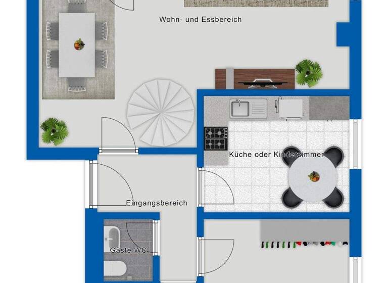 Wohnung zum Kauf 269.000 € 3,5 Zimmer 65,7 m² 2. Geschoss Hochdorf 73269