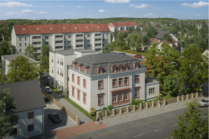 Villa zum Kauf 350.000 € 20 Zimmer 966 m²<br/>Wohnfläche 2.461 m²<br/>Grundstück Bahnhofstr. 58 Mittweida Mittweida 09648