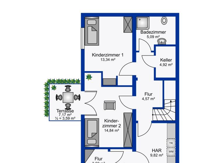 Reihenendhaus zum Kauf 695.100 € 6 Zimmer 221 m² 357 m² Grundstück Bad Kreuznach 55543