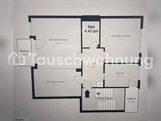 Wohnung zur Miete Tauschwohnung 750 € 3 Zimmer 80 m² Linden-Süd Linden - Limmer 30449