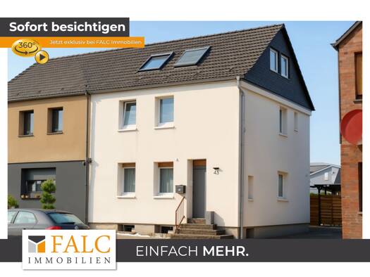 Doppelhaushälfte zum Kauf 398.000 € 5 Zimmer 124 m² 522 m² Grundstück Groß-Erkenschwick Oer-Erkenschwick 45739