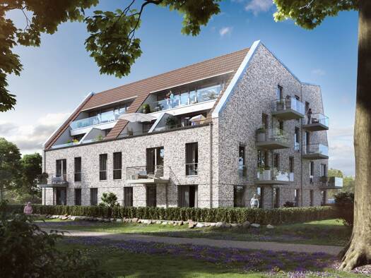 Wohnung zur Miete 885 € 1,5 Zimmer 58,4 m² Geschoss 1/4 frei ab sofort Am Steinkamp 1 Burg auf Fehmarn Fehmarn 23769