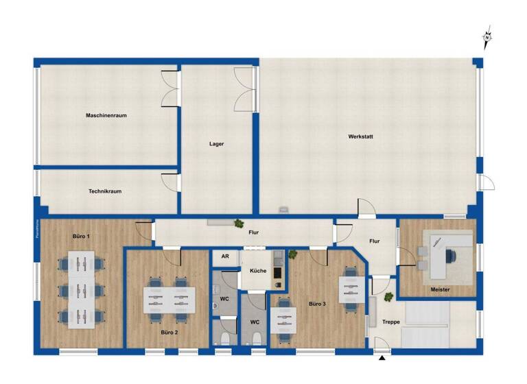 Lagerhalle zum Kauf 1.090.000 € 1.231 m² Lagerfläche Karlshausen 54673
